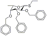 Ethyl 2,3,4-tri-o-benzyl-1-thio-alpha,beta-l-fucopyranoside Structure,169532-17-6Structure