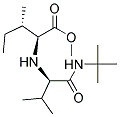 (r)-(9ci)-n-[1-[[(1,1-二甲基乙基)氨基]羰基]-2-甲基丙基]-L-異亮氨酸甲酯結(jié)構(gòu)式_169533-20-4結(jié)構(gòu)式