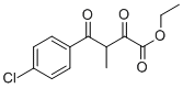 Ethyl 4-(4-chlorophenyl)-3-methyl-2,4-dioxobutanoate Structure,169544-41-6Structure