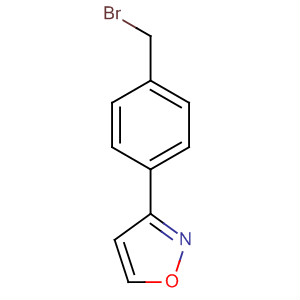 3-(4-(Bromomethyl)phenyl)isoxazole Structure,169547-67-5Structure