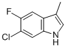 6-Chloro-5-fluoro-3-methylindole Structure,169673-97-6Structure