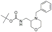 Tert-butyl ((4-benzylmorpholin-3-yl)methyl)carbamate Structure,169750-74-7Structure