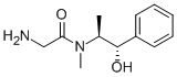 (+)-2-Amino-n-[(1s,2s)-(2-hydroxy-1-methyl-2-phenyl)ethyl]-n-methylacetamide Structure,170115-96-5Structure