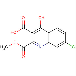 7-Chloro-4-hydroxy-3-(methoxycarbonyl)quinoline-2-carboxylic acid Structure,170143-35-8Structure