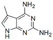 5-Methyl-7h-pyrrolo[2,3-d]pyrimidine-2,4-diamine Structure,170170-13-5Structure