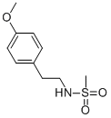 N-(4-methoxyphenethyl)methanesulfonamide Structure,170215-60-8Structure