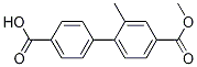 4-(Methoxycarbonyl)-2-methyl-[1,1-biphenyl]-4-carboxylicacid Structure,170229-81-9Structure