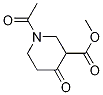 1-Acetyl-4-oxo-3-piperidinecarboxylic acid methyl ester Structure,17038-83-4Structure