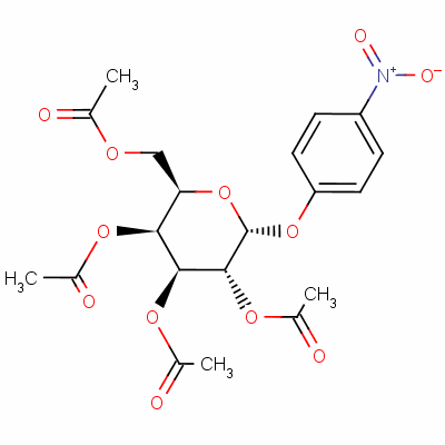 (4-Nitro)phenyl-2,3,4,6-tetra-o-acetyl-alpha-d-galactopyranoside Structure,17042-39-6Structure