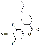 Trans-4-cyano-3,5-difluorophenyl 4-propylcyclohexanecarboxylate Structure,170447-78-6Structure