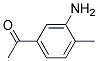 1-(3-Amino-4-methylphenyl)ethanone Structure,17071-24-8Structure