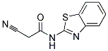 Acetamide, n-2-benzothiazolyl-2-cyano-(9ci) Structure,170802-47-8Structure