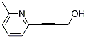 2-Propyn-1-ol, 3-(6-methyl-2-pyridinyl)-(9ci) Structure,170859-78-6Structure
