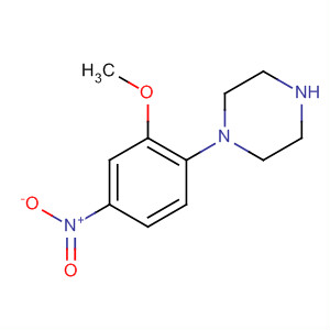 1-(2-Methoxy-4-nitro-phenyl)-piperazine Structure,170912-81-9Structure