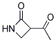 2-Azetidinone, 3-acetyl-(9ci) Structure,170946-14-2Structure