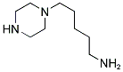 1-(5-Aminopentyl)piperazine Structure,17096-75-2Structure