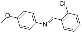 N-(2-Chlorobenzylidene)-4-methoxyaniline Structure,17099-11-5Structure