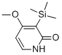 2(1H)-pyridinone,4-methoxy-3-(trimethylsilyl)-(9ci) Structure,171016-52-7Structure