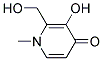 4(1H)-pyridinone, 3-hydroxy-2-(hydroxymethyl)-1-methyl-(9ci) Structure,171369-52-1Structure