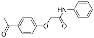 2-(4-Acetylphenoxy)-n-phenyl-acetamid Structure,17172-76-8Structure