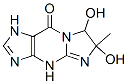 (9ci)-1,4,6,7-四氫-6,7-二羥基-6-甲基-9H-咪唑并[1,2-a]嘌呤-9-酮結(jié)構(gòu)式_171813-05-1結(jié)構(gòu)式