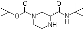 (R)-2-tert-butylcarboxamide-4-tert-butoxycarbonylpiperazine Structure,171866-36-7Structure