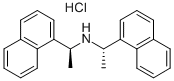 Bis[(s)-(+)-(1-naphthyl)ethyl]amine hydrochloride Structure,171867-34-8Structure