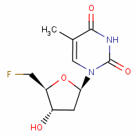 Thymidine,5-deoxy-5-fluoro- Structure,17199-43-8Structure