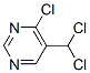 Pyrimidine, 4-chloro-5-(dichloromethyl)- (9ci) Structure,172225-58-0Structure