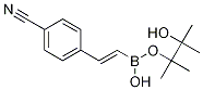 4-Cyano-trans-beta-styrylboronic acid pinacol ester Structure,172512-93-5Structure