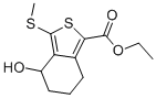 Ethyl4-hydroxy-3-(methylthio)-4,5,6,7-tetrahydrobenzo[c]thiophene-1-carboxylate Structure,172516-36-8Structure