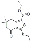 3-(乙基硫代)-6,6-二甲基-4-氧代-4,5,6,7-四氫苯并[c]噻吩-1-羧酸乙酯結(jié)構(gòu)式_172516-43-7結(jié)構(gòu)式