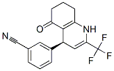 3-[(4S)-5-oxo-2-(trifluoromethyl)-1,4,5,6,7,8-hexahydroquinolin-4-yl]benzonitrile Structure,172649-40-0Structure