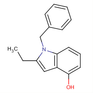 1-Benzyl-2-ethyl-4-hydroxyindole Structure,172733-06-1Structure