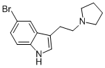 5-Bromo-3-[2-(1-pyrrolidinyl)ethyl]-1H-indole Structure,17274-68-9Structure