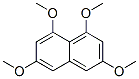 1,3,6,8-Tetramethoxy-naphthalene Structure,17276-03-8Structure