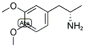 (S)-1-(3,4-二甲氧基苯基) 2-丙胺結(jié)構(gòu)式_17279-41-3結(jié)構(gòu)式