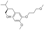 (R)-2-[3-(3-methoxypropoxy)-4-methoxybenzyl]-3-methylbutan-1-ol Structure,172900-70-8Structure