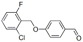 4-[(2-Chloro-6-fluorobenzyl)oxy]benzenecarbaldehyde Structure,172932-10-4Structure