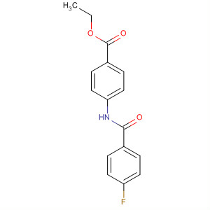 4-(4-氟苯酰胺)苯甲酸乙酯結(jié)構(gòu)式_172950-63-9結(jié)構(gòu)式