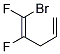 1-Bromo-1,2-difluoro-1,4-pentadiene Structure,1730-24-1Structure