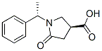 (1S,3s)-1-(1-苯基乙基)-5-氧代-3-吡咯烷羧酸結(jié)構(gòu)式_173340-19-7結(jié)構(gòu)式