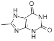 8-Methyl-1h-purine-2,6(3h,7h)-dione Structure,17338-96-4Structure