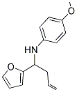 (1-Furan-2-yl-but-3-enyl)-(4-methoxy-phenyl)-amine Structure,173416-01-8Structure