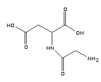 甘氨酸-D-天冬氨酸結構式_17343-03-2結構式