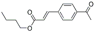 (E)-3-(4-乙?；交?-丙烯酸丁酯結(jié)構(gòu)式_173464-57-8結(jié)構(gòu)式