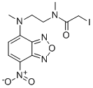 2-Iodo-n-methyl-n-(2-(methyl(7-nitrobenzo[c][1,2,5]oxadiazol-4-yl)amino)ethyl)acetamide Structure,173485-12-6Structure