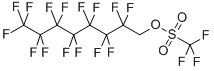 2,2,3,3,4,4,5,5,6,6,7,7,8,8,8-Pentadecafluorooctyl trifluoromethanesulfonate Structure,17352-09-9Structure