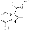 3-Carboethoxy-8-hydroxy-2-methylimidazo[1,2-a]pyridine Structure,173530-73-9Structure