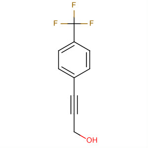 3-(4-Trifluoromethyl-phenyl)-prop-2-yn-1-ol Structure,173546-21-9Structure